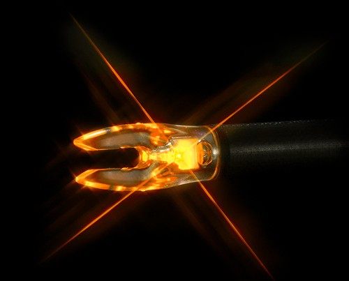 Feradyne Outdoors Nockturnal Lighted Universal FIT Orange 3/Pack