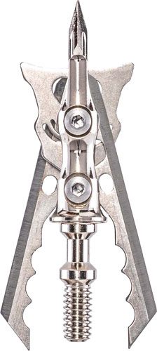 Rage Broadhead Hypodermic Xbow NC 2-Blade 100GR 2in CUT 3PK view 4