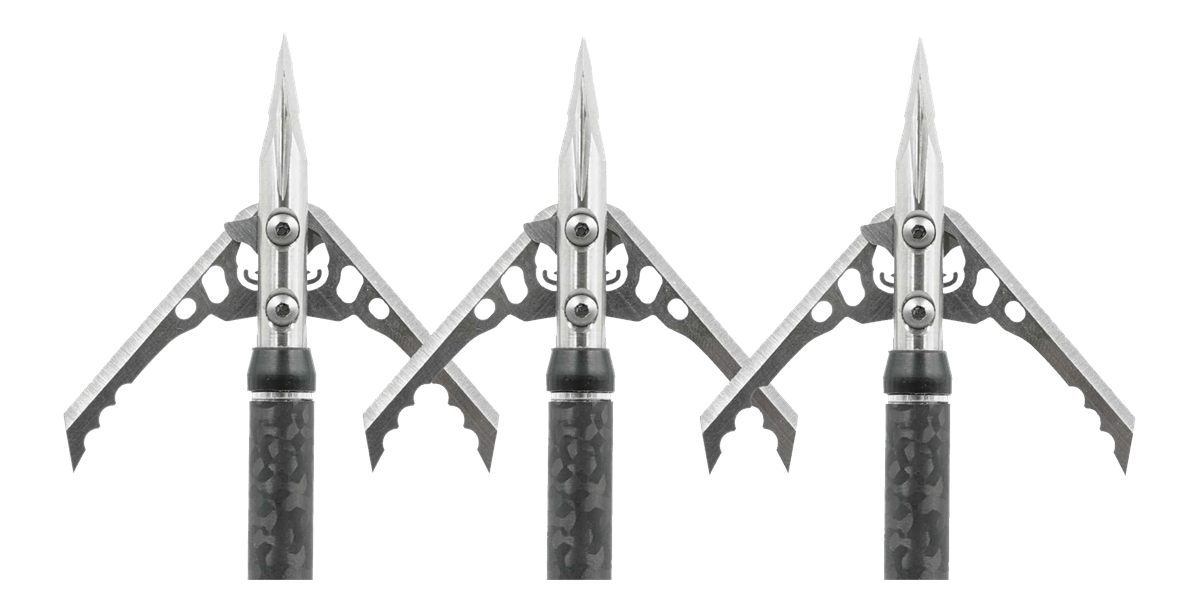 Rage Broadhead Hypodermic Trypan NO-Collar 100GR 2in 3PK