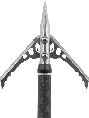 Rage Broadhead Hypodermic Trypan NO-Collar 100GR 2in 3PK view 2