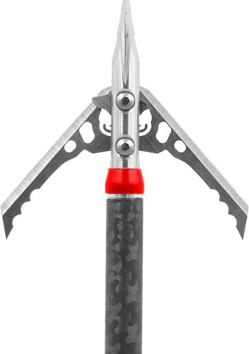 Rage Broadhead Hypodermic Xbow Trypan NO-Collar 100GR 2in 3PK view 2