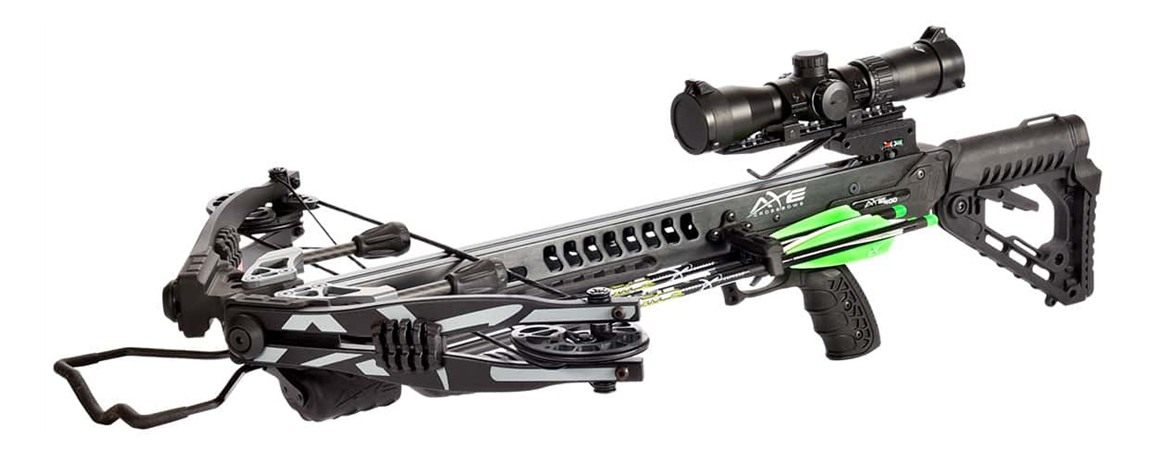 AXE Crossbows Carbon Express 400 with Scope Quiver PileDriver Crossbolts view 3