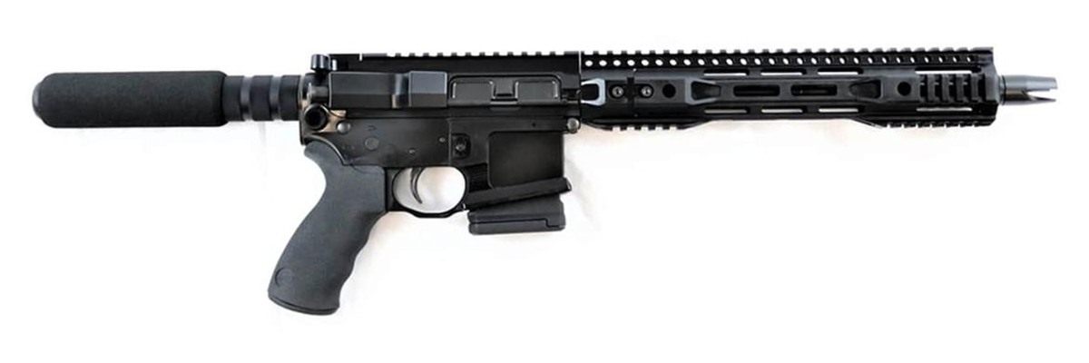Franklin Armory 0030021BLK CA11 Compliant 300 Blackout 11.50in 10+1 Rec Erg view 3