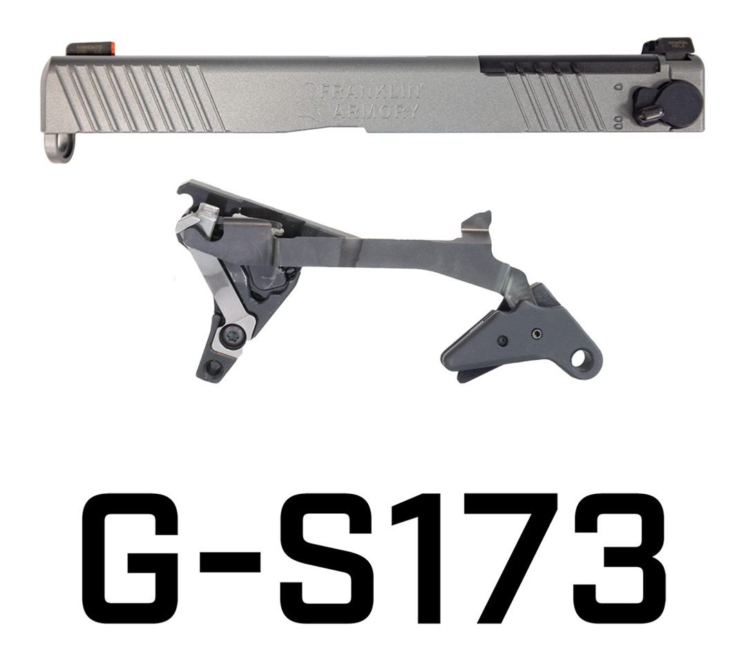 FRANKLIN ARMORY G-S173 BINARY KIT GLK 17 G3 TITANIUM SLIDE EXCLUSIVE