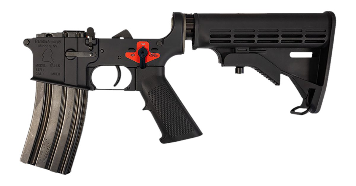 Franklin Armory 0020024BLK Bfsiii Aluminum Black Hardcoat Anodize A2 Pistol