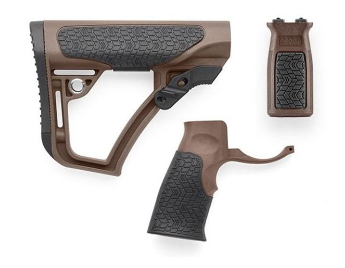 Daniel Defense AR15 Furniture KIT M-LOK Milspec MSP Brown