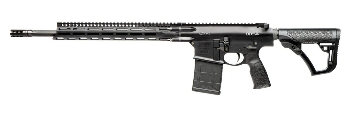 Daniel Defense 0215813210047 DD5 V4 7.62x51mm Nato 18in 20+1 Black Hard Coa view 2