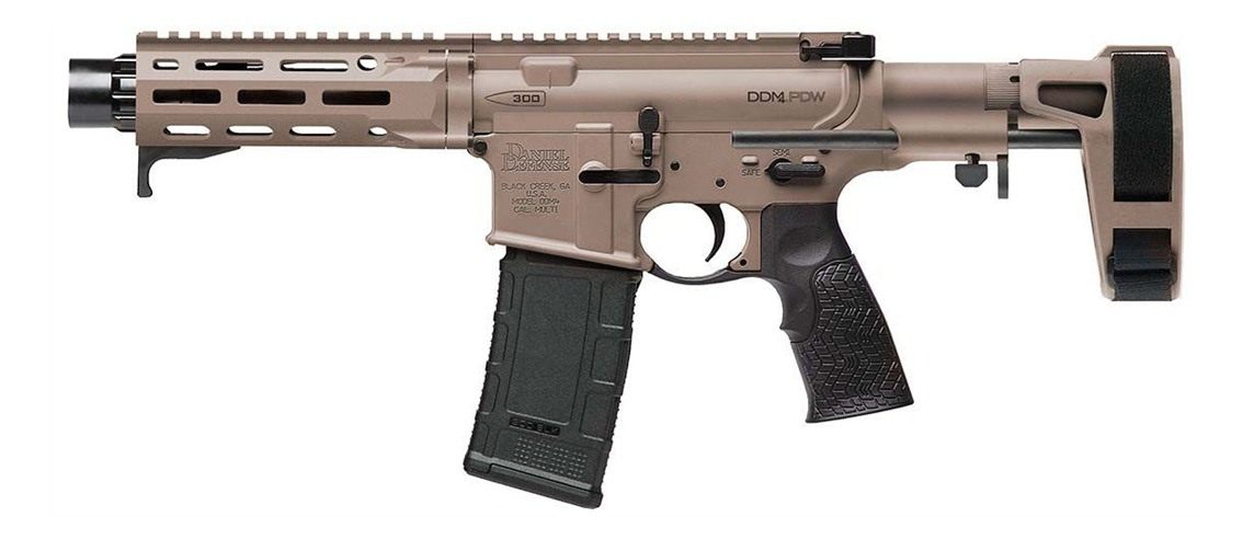 Daniel Defense Ddm4 Pdw 300blk Pistol Fde 7 30rd