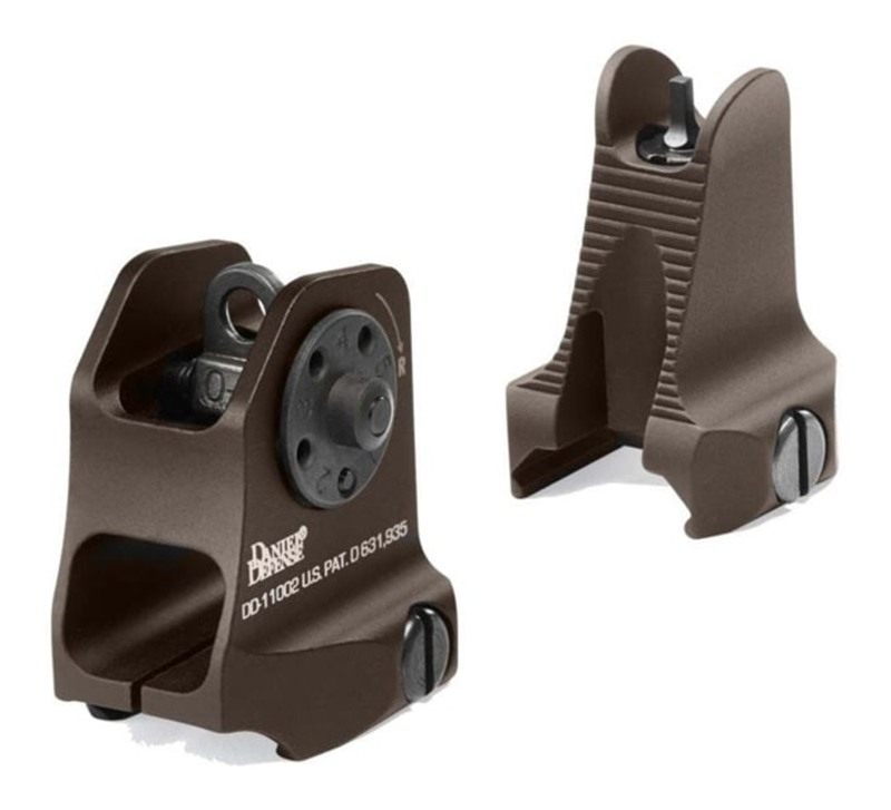 FRONT/REAR SIGHT COMBO BROWN