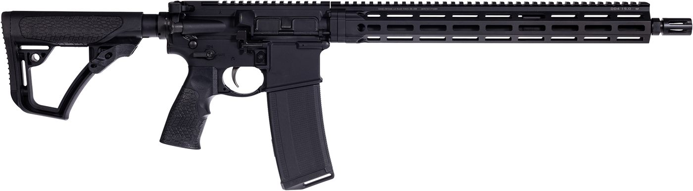 Daniel Defense DD4 V7 Rifle 5.56mm 32rd Magazine(1) 16" Barrel 15" Handguard Black view 3