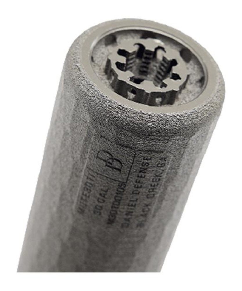 Daniel Defense MUTE30 Ti Suppressor up to .300 Win Mag 6.86in view 3