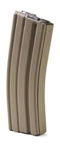 Asc AR Family Rifle Magazine Black Follower Dark Earth Stainless Steel .223