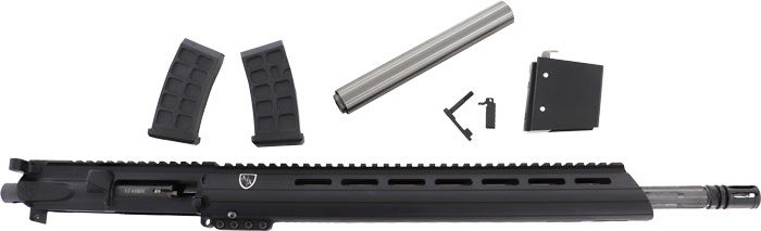 Alexander Arms UST17 Upper Parts Kits  17 HMR 18" Black Cerakote Aluminum Receiver M-LOK Handguard for AR-15 Includes 2 Mags view 2