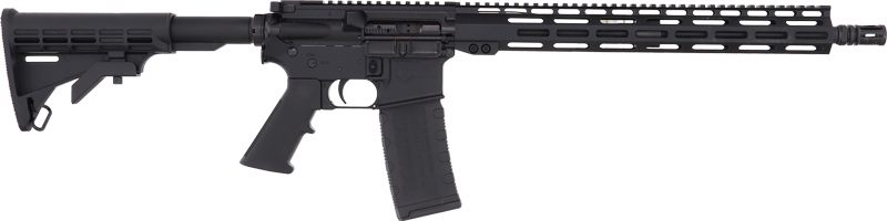 ATI Mil-Sport 5.56x45mm Nato 16in 30+1 Black Rec Adjustable Alpha Stock Pol view 3