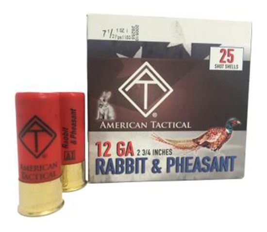 ATI Ammunition Game Load 12GA 2.75in 1OZ 7.5 250RD Case LOT
