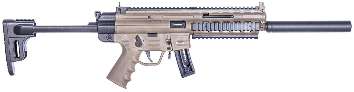 American Tactical GSG GERGGSG1610T Carbine Full Size 22 LR 10+1 16.25in Bla view 2