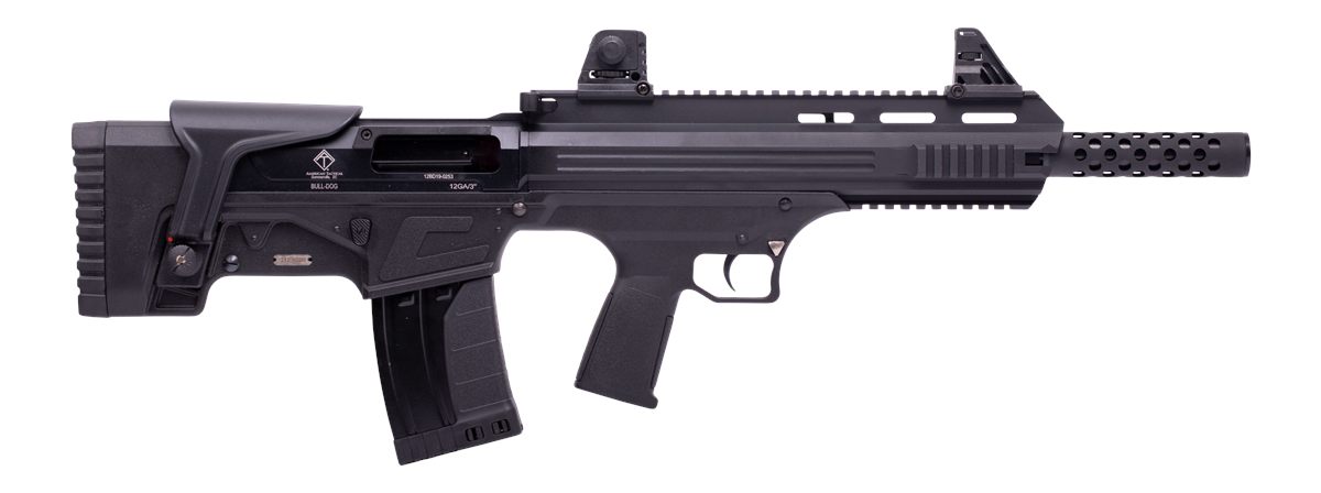 ATI Bulldog 12 Gauge 3in 5+1 18.50in Black Barrel, Fixed Bullpup Stock