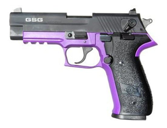 American Tactical GSG GERG2210FFL FireFly 22 LR 10+1 4in Black Serrated Sli view 2