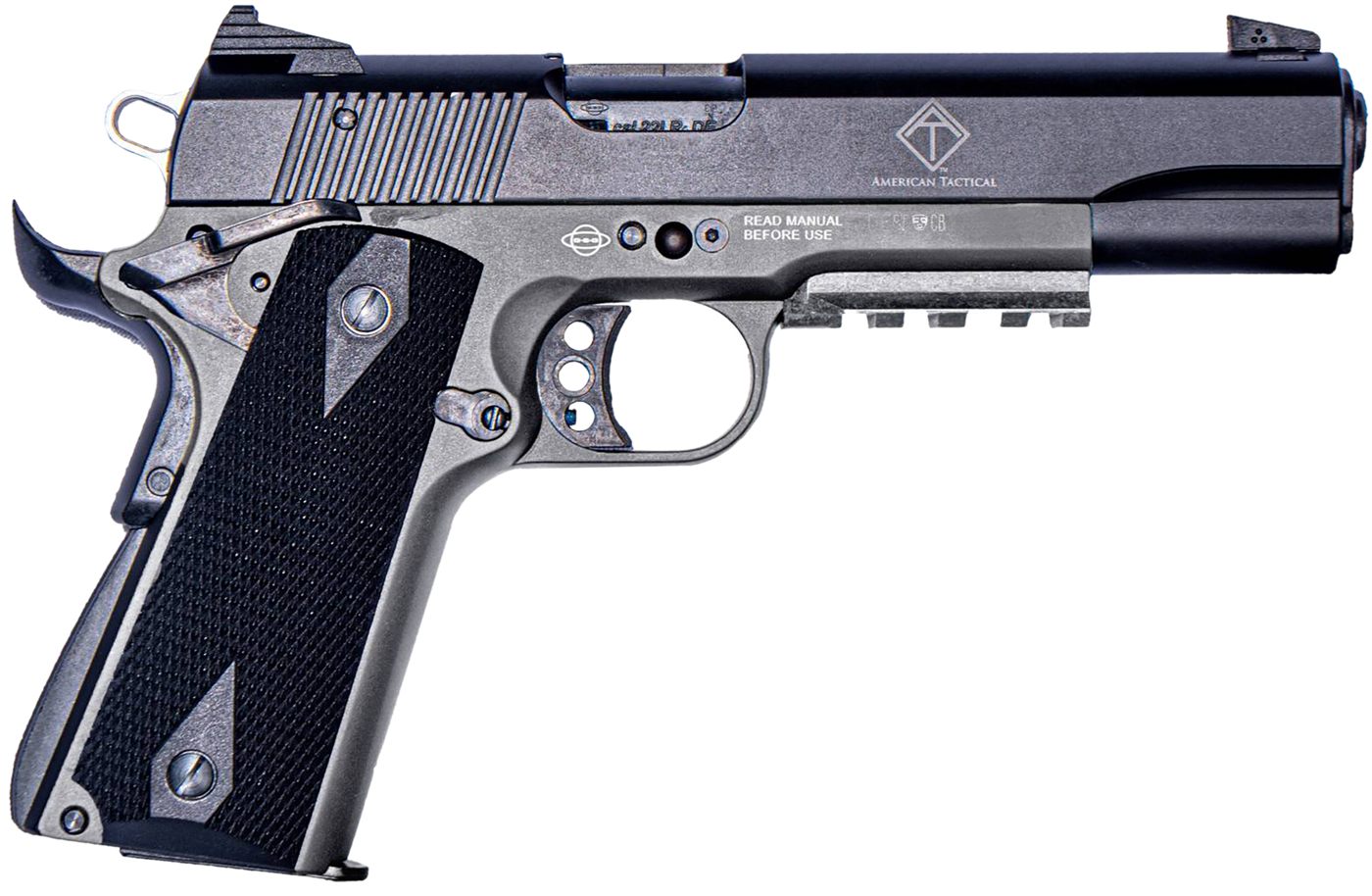 American Tactical ATI GERG1911ADOPGR GSG 1911 22 LR 10+1 5in Black Steel Ba