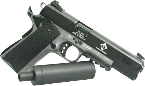 American Tactical ATI GERG1911ADOPGR GSG 1911 22 LR 10+1 5in Black Steel Ba view 3