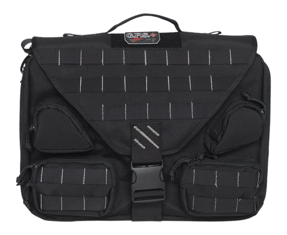 GPS Bags T1350BCB Tactical Brief Case Black 1000D Polyester 1 Handgun