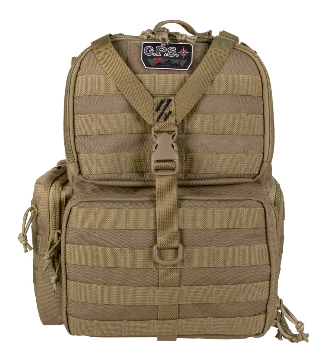 G Outdoors GPS Bags T1612BPT Tactical Range Tan 1000D Nylon Teflon Coating
