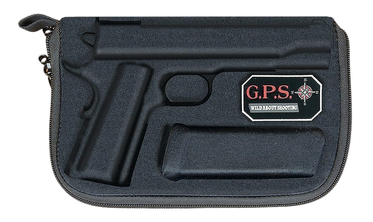 GPS Custom Molded Pistol Case with Double-Locking Zippers - Rugged Lightwei view 2