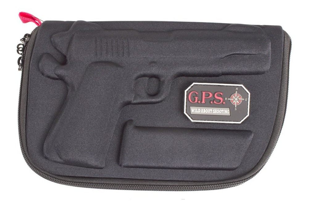 GPS Custom Molded Pistol Case with Double-Locking Zippers - Rugged Lightwei view 2