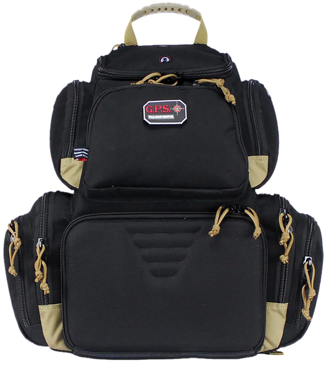 GPS Bags Handgunner Backpack 1000D Nylon Black/Tan