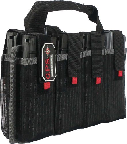 GPS G-Outdoors AR Magazine Tote holds 8 Capacity-Black view 2