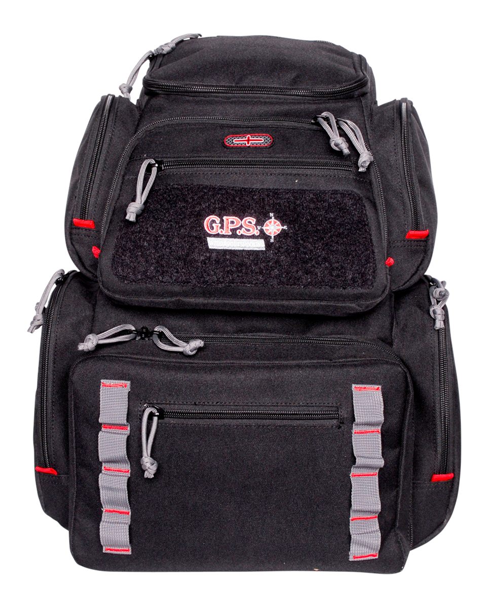 GPS Bags 1712BPB Pistolero Black/Gray Holds 5 Handguns
