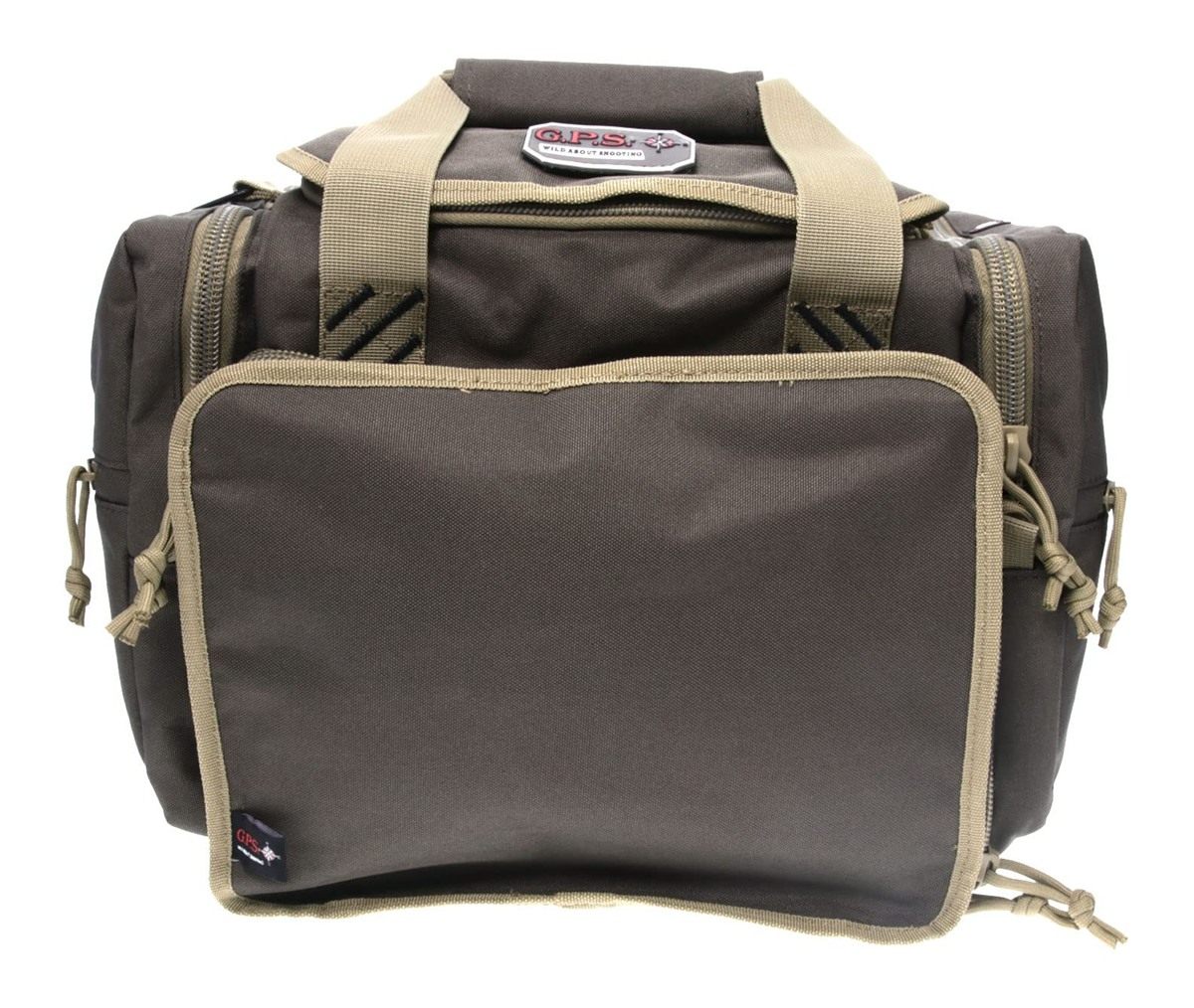 GPS Medium Range Bag with Lift Ports 2 Ammo Dump Cups | Rifle Green/Khaki |