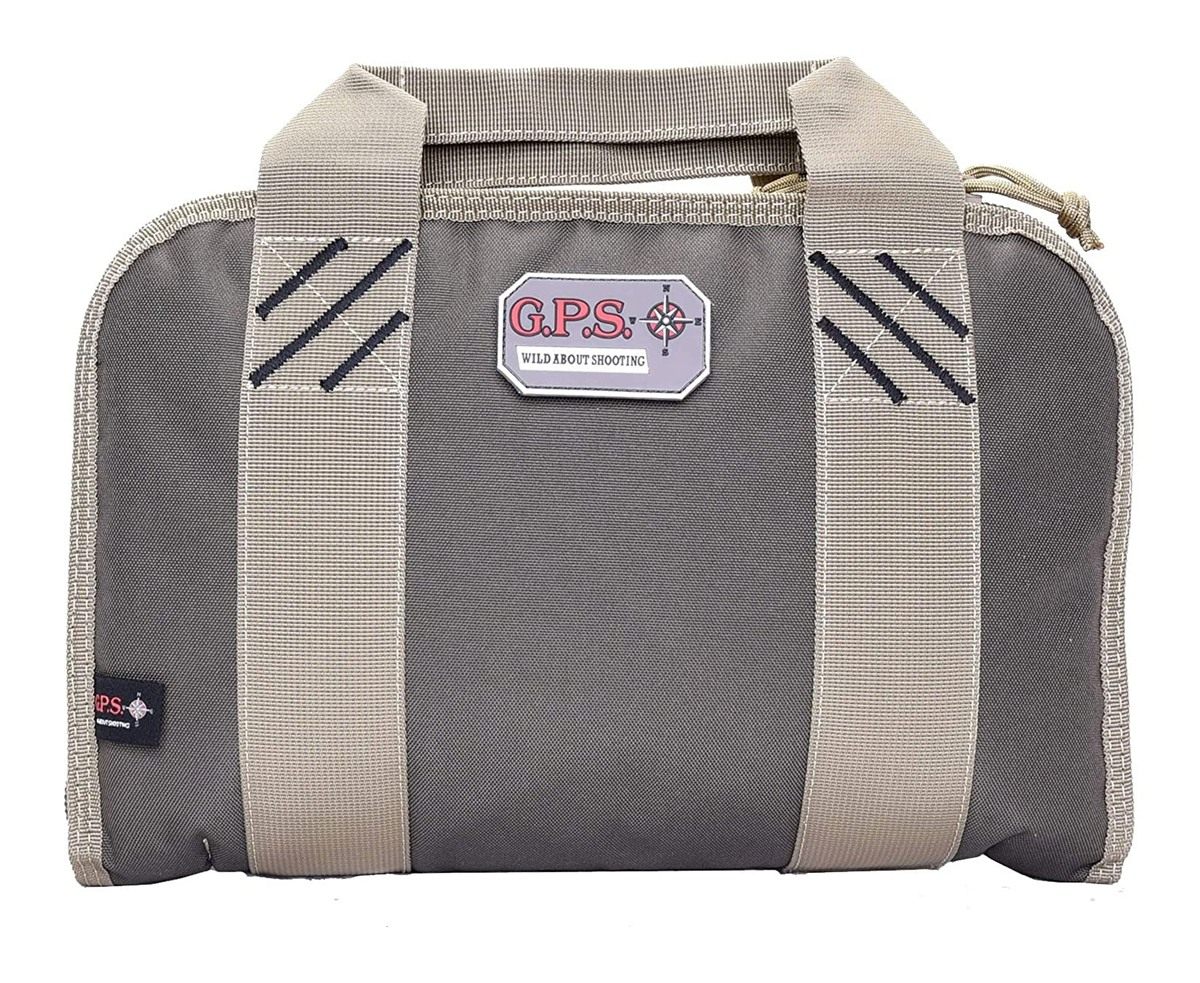 GPS Double Soft Pistol Case with Mag Storage Dump Cup | Rifle Green/Khaki |