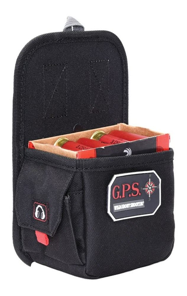 GPS Single Shotshell Box Carrier - 12 Ga or 20 Shotgun Shells Capacity - Ru view 2
