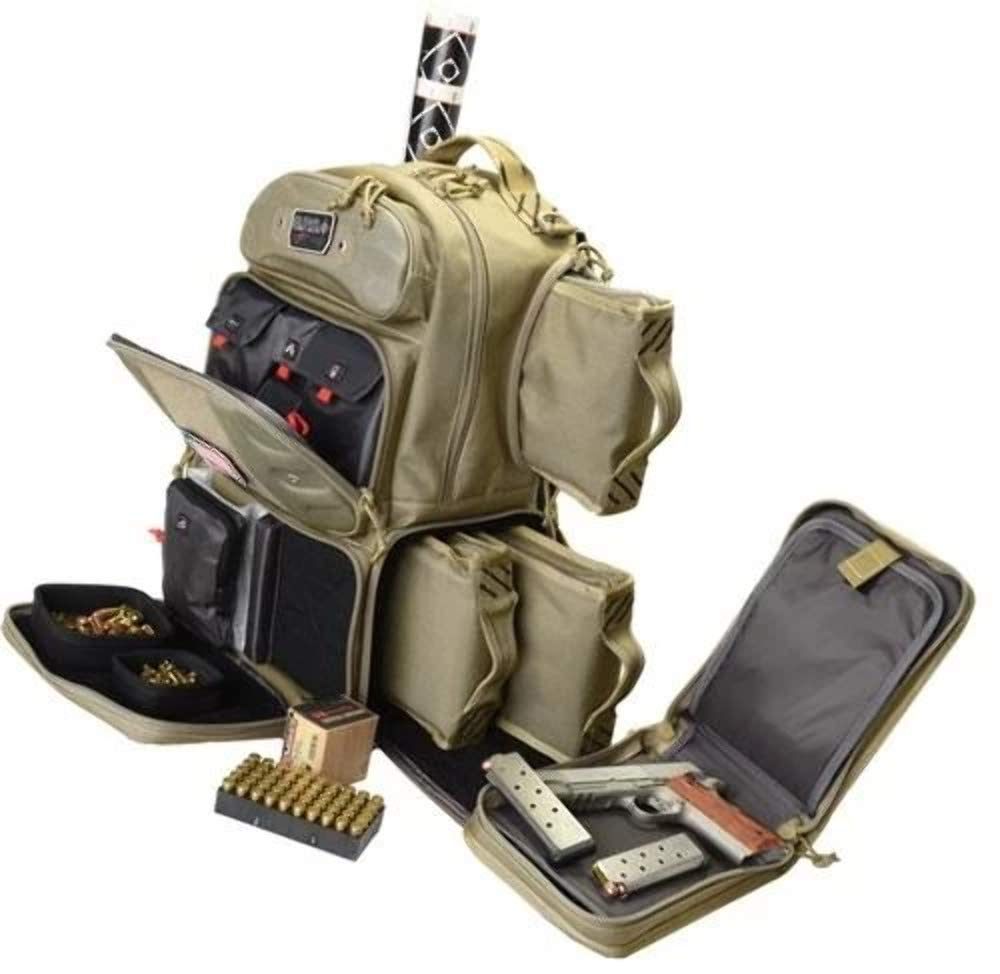 GPS Tactical Range Backpack Tan 12x10x6