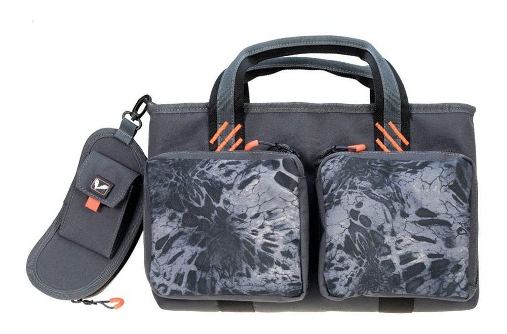 GPS Double Pistol Range Bag with Mag Storage Glasses Case | Secure Handgun view 3
