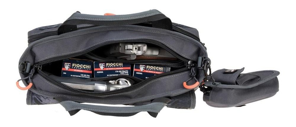 GPS Double Pistol Range Bag with Mag Storage Glasses Case | Secure Handgun view 4