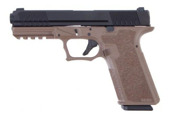 Polymer80 P80 PFS9 Handgun 9mm Luger 10rd Magazine 4.49in Barrel FDE view 2