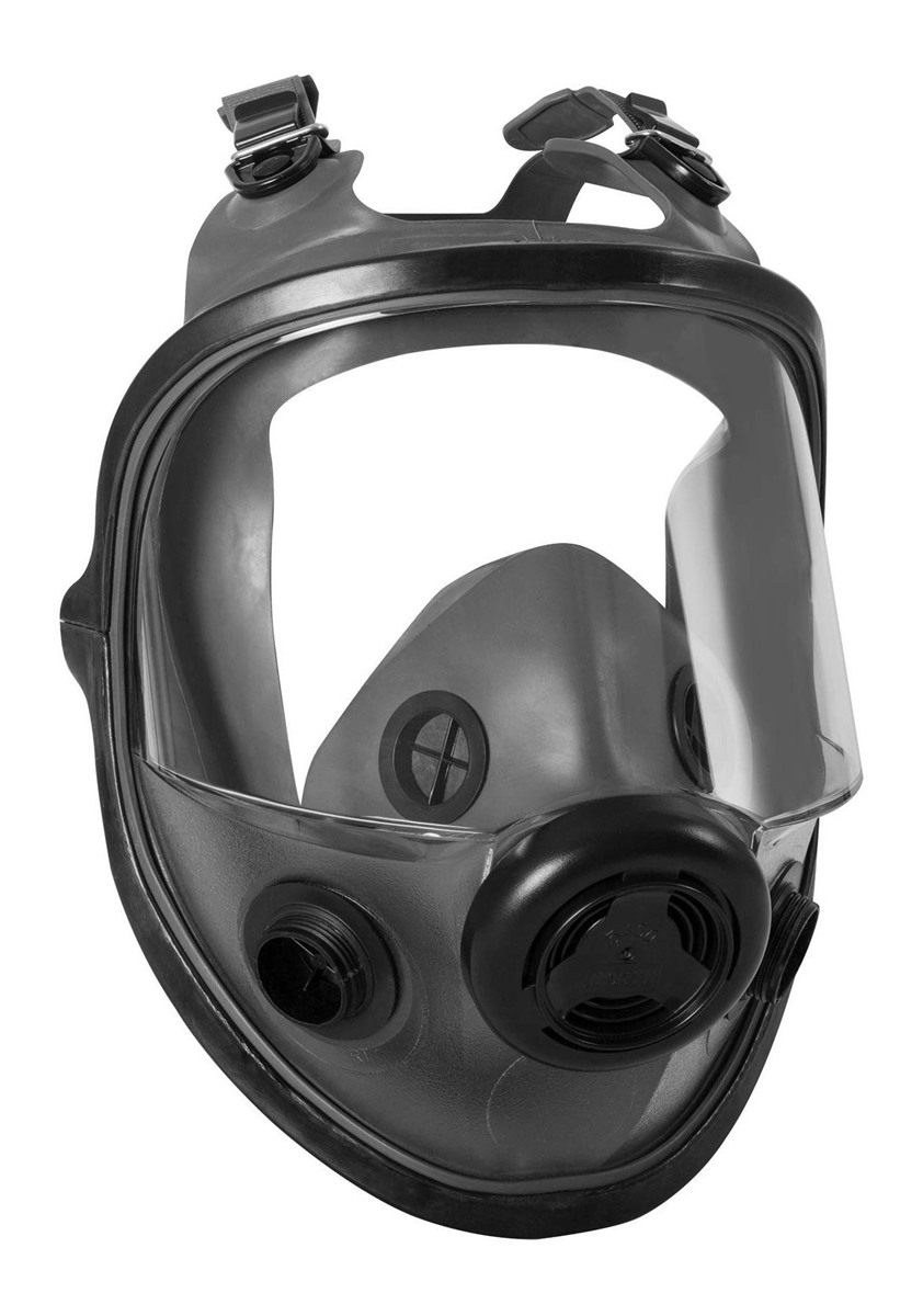North Honeywell 5400 Series Niosh-Approved Full Facepiece Respirator, Med/L