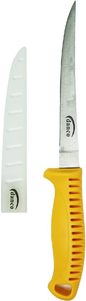 Danco Economy 6in Stainless Fillet Knife W/Sheath