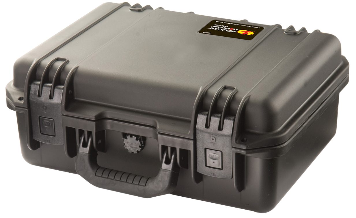 Pelican Storm Cases IM2200X0001 Black HPX Resin Holds Handgun