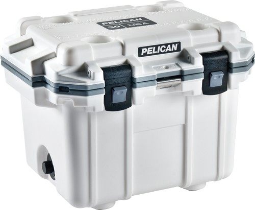 Pelican Storm Cases 30q-1-whtgry Elite Cooler Wht/gry view 3