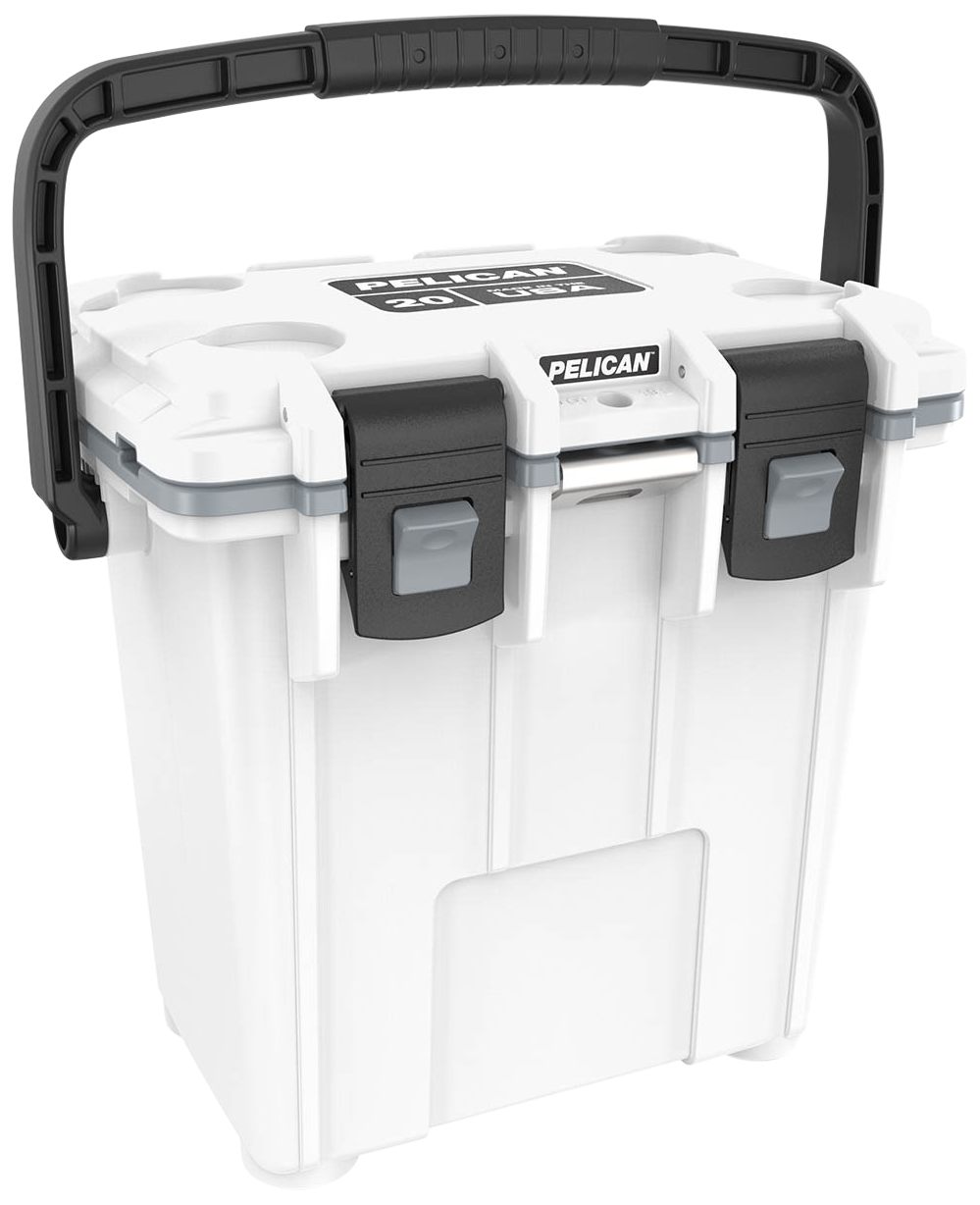 Pelican 20Q-1-WHTGRY Elite Cooler WHT/GRY