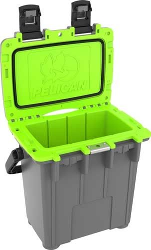 Pelican Storm Cases Coolers IM 20 Quart Elite Dkgray/green Leg Cut Out view 4