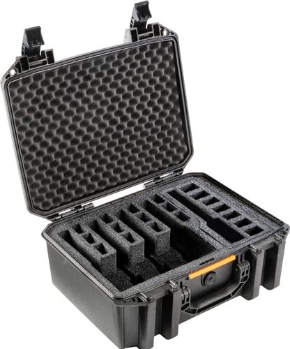 Pelican Storm Cases 2504430001 Vault 5-Pistol Black Polyethylene view 2