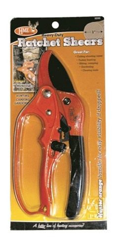 HME Heavy-Duty Ratchet Shears with Safety Locking Mechanism for Huning, Cam view 2