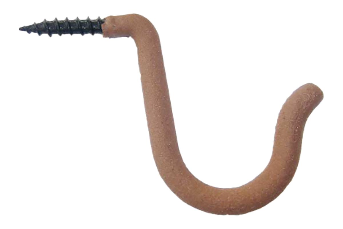 HME Single-Prong Accessory Rubber-Coated Hunting Hook, Convenient Way to Ba