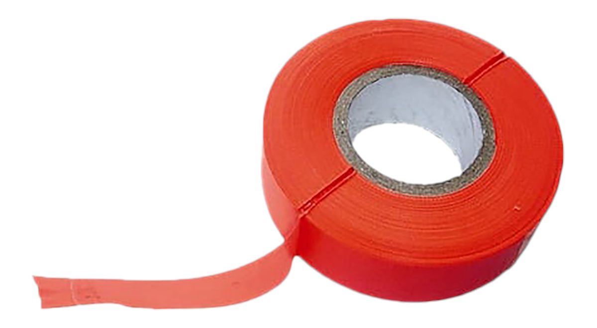 HME 150' Trail Marking Ribbon - Environmentally Safe Fluorescent Orange Rug