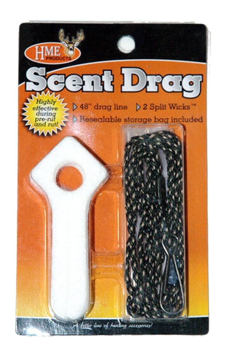 HME Economy Scent Drag Highly-Effective Easy-to-Use Combo of 2 Split Wicks