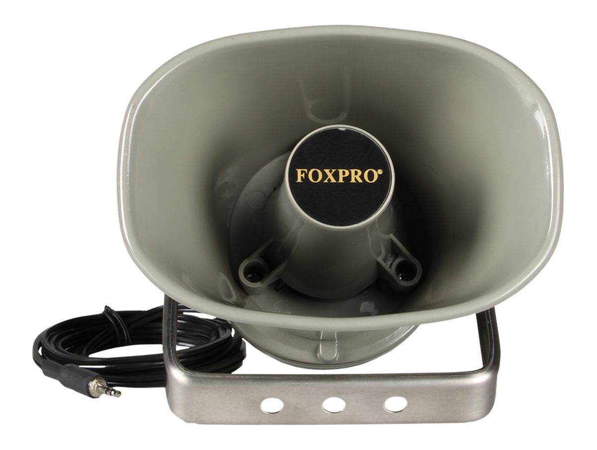 Foxpro SP60 External Speaker 8ft Cable, Mounting Bracket, 3.5mm Plug
